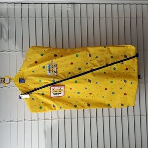 Vtg Garment Bag Pack By Traveling Gang Retro 80's Kids